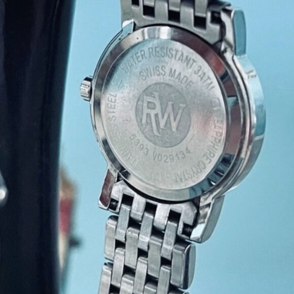 $1195 Raymond Weil Toccata 5393 Stainless Steel Roman Numerals Ladies Watch main image 11